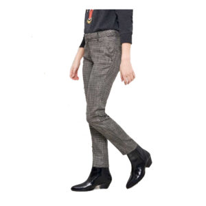 cigarette trousers lizzy fancy silver houndstooth 1
