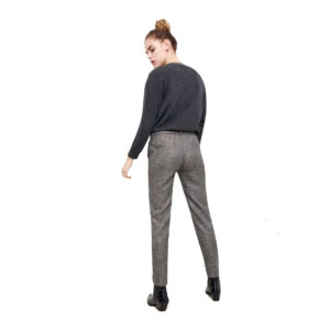cigarette trousers lizzy fancy silver houndstooth 3