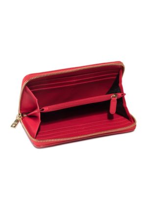 LOVE MOSCHINO RED WALLET KAPITONE 3