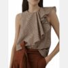 MARELLA Top Ruffle με βολάν GENZANA - 31110212 02002