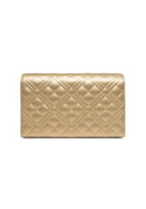 LOVE MOSCHINO CLUTCH XRISO KAPITONE 4