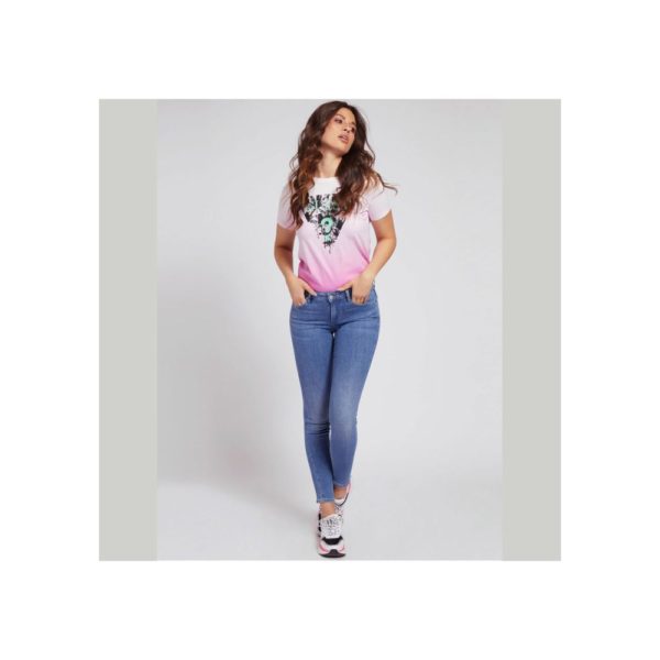GUESS TSHIRT OMBRE ROZ 3