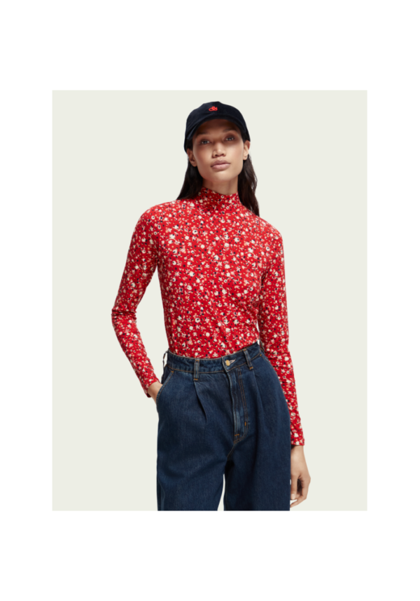 SCOTCH 168849 ZIVAGO red FLORAL 1