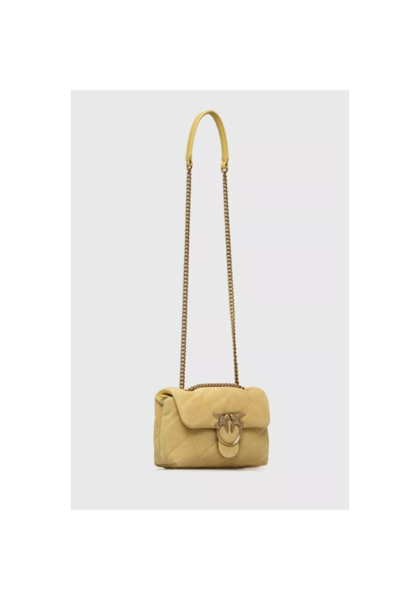 PINKO 100039A0F6 YELLOW SUEDE 2