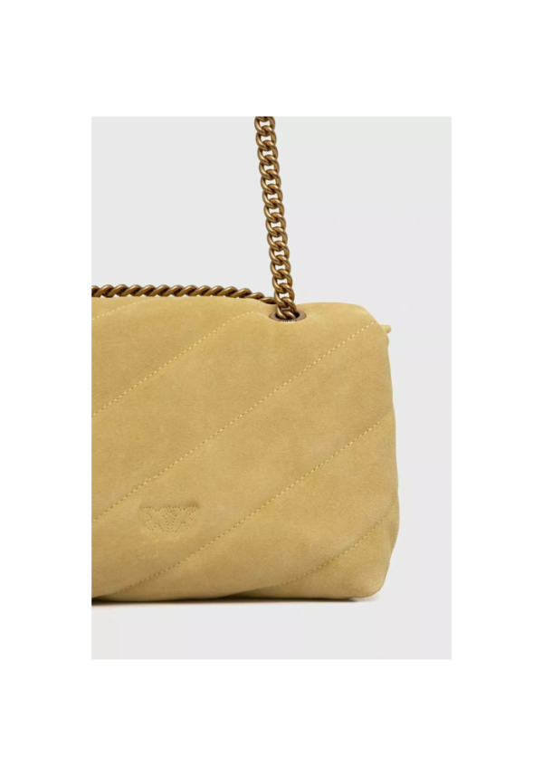 PINKO 100039A0F6 YELLOW SUEDE 3