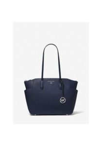michaelkors marilyn tote bag navy 1 1