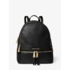 michaelkors rhea zip backpack black 1