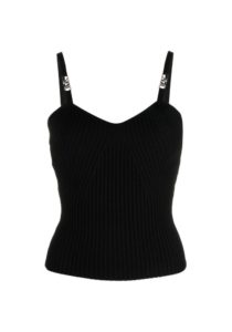 michaelkors ribbed top navy 3