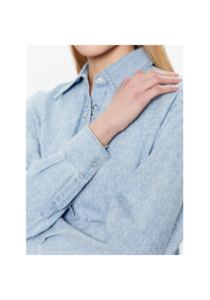 pinko denim shirt 100816 A0FO 4