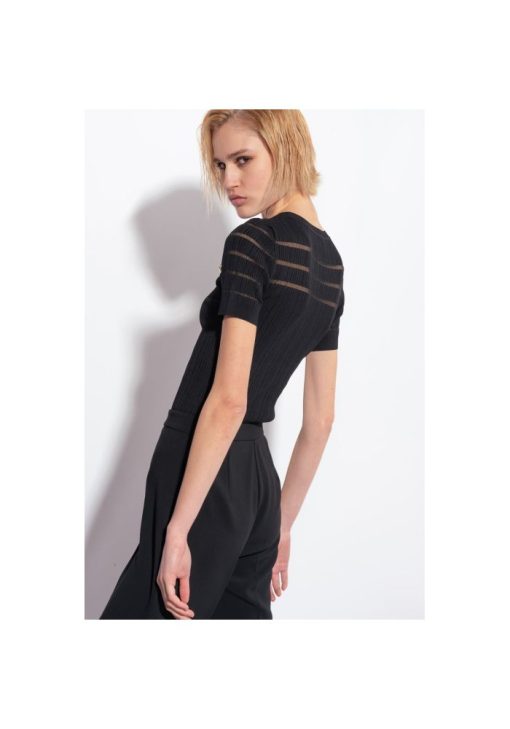 pinko ribbed Black 3