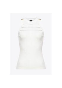 pinko ribbed white 5