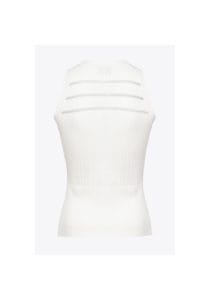 pinko ribbed white 6