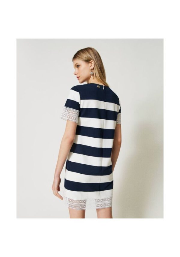 twinset striped dress 3