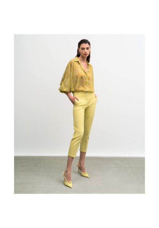 accessfashion panteloni yellow 4