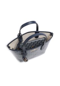 michael kors eliza handbag navy 5