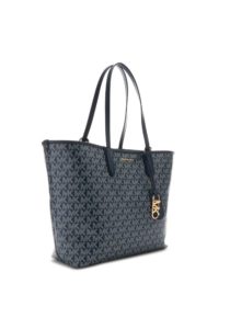 michael kors eliza handbag navy 7
