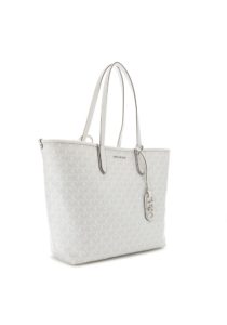 michael kors eliza handbag white 4