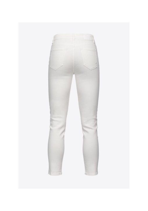 pinko denim skinny white 3