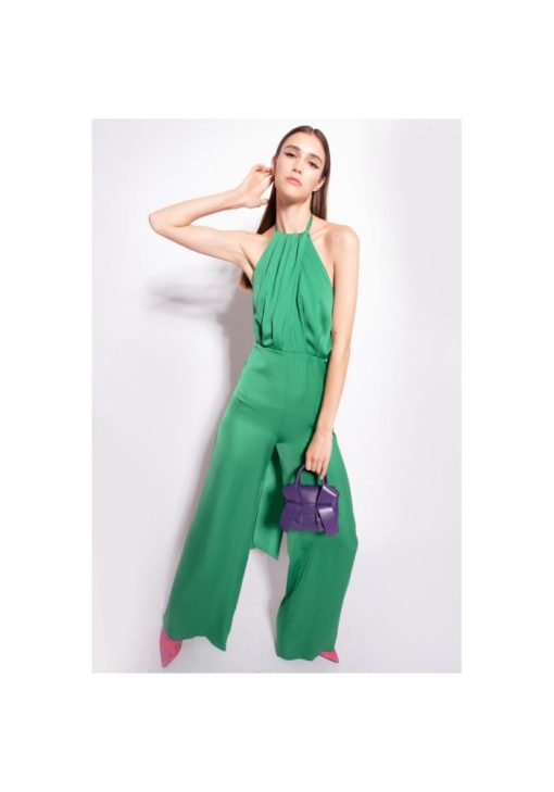 pinko jumpsuit green 1