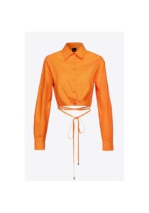 pinko poukamiso cropped orange 5