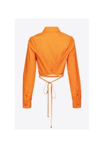 pinko poukamiso cropped orange 6