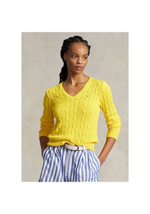 polo ralphlauren jumper yellow 1