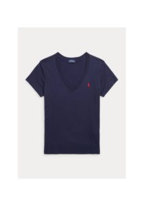 polo ralphlauren tshirt v neck navy 2