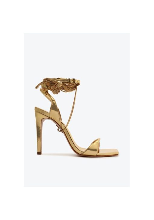 schutz sandalia gold 1