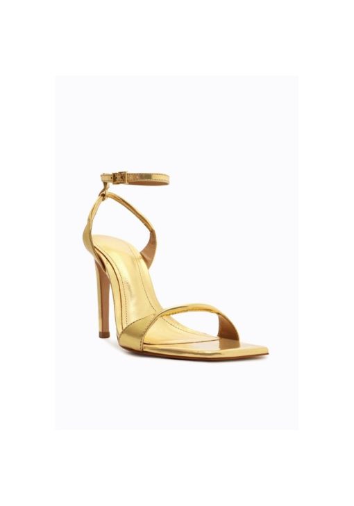 schutz sandalia gold 6