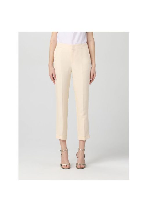 twinset trousers avorio 1