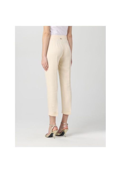 twinset trousers avorio 2