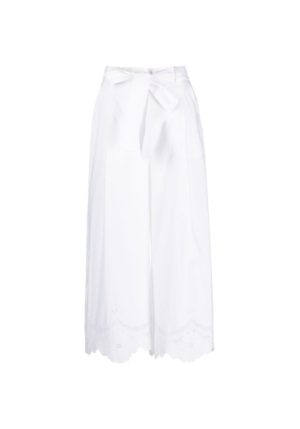 twinset trousers white 1
