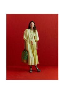 beatrice dress plisse 1