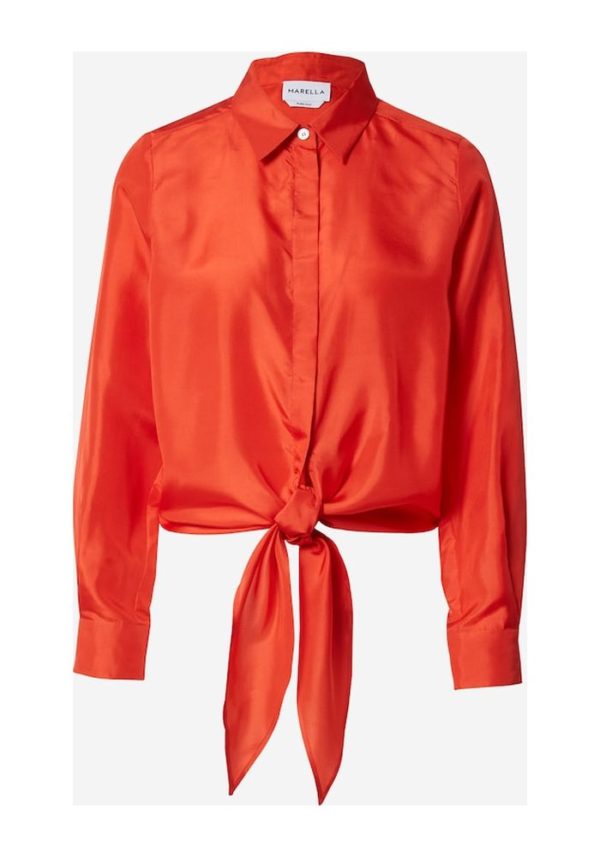 marella blouse orange 1