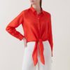 marella blouse orange 7
