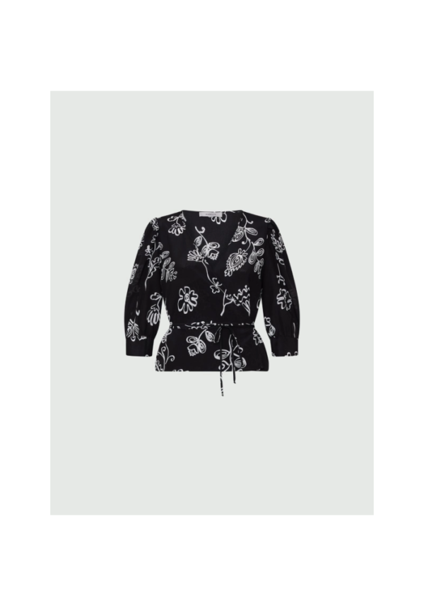 marella blouse silk black 5