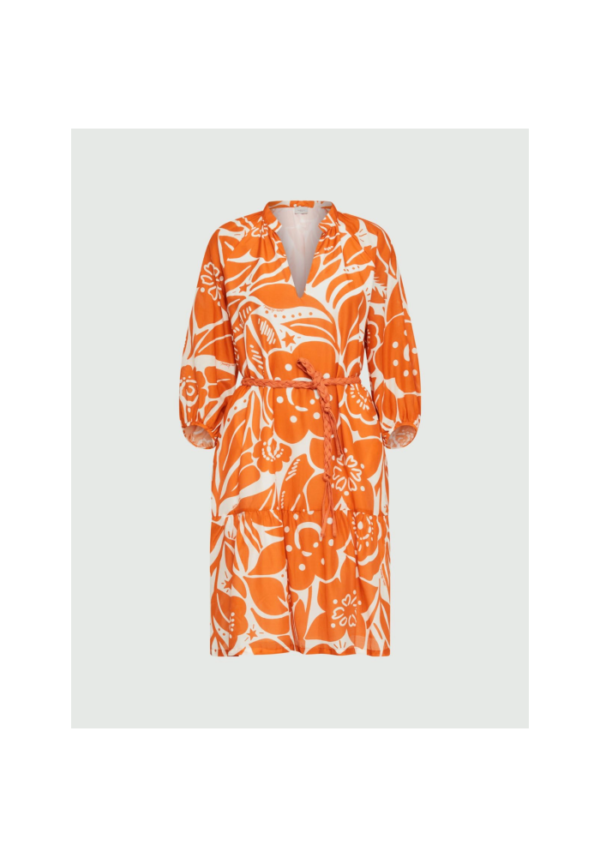 marella dress orange 5
