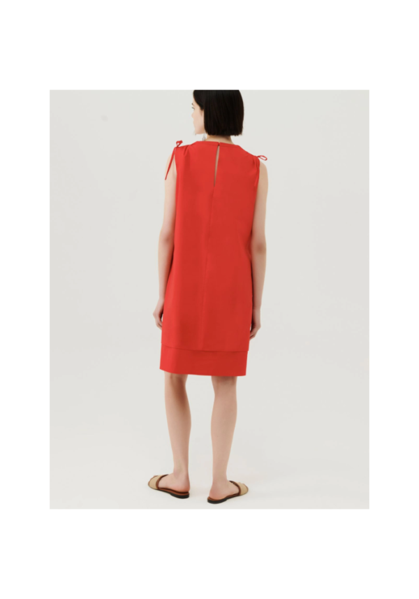 marella dress red short 2