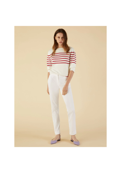 marella trousers emiro white 1