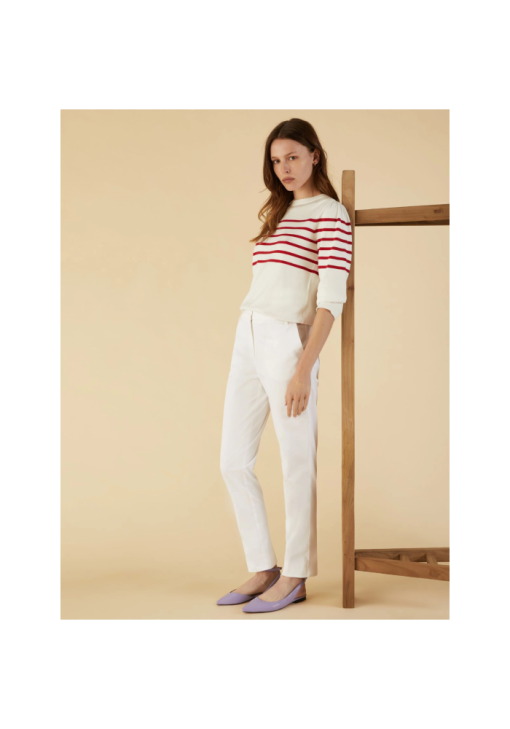 marella trousers emiro white 3