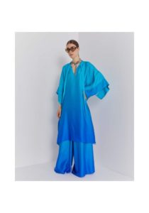 sfitzio Kaftan With Banded Collar 1