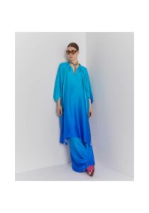 sfitzio Kaftan With Banded Collar
