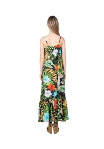 INOA Clothing STRAP Silk Maxi Dress 3