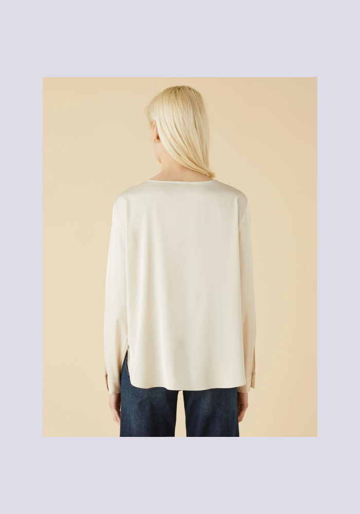 marella-Satin -blouse-cream-2