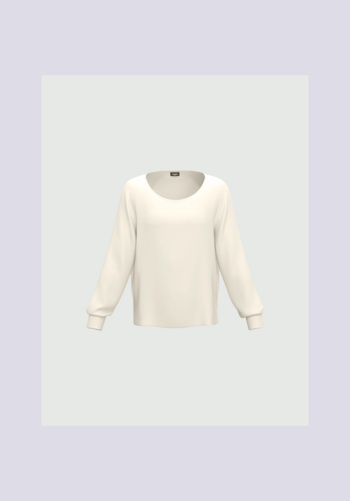 marella-Satin -blouse-cream-4