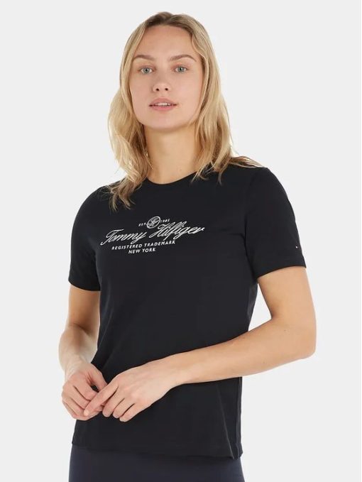 Tommy Hilfiger-T-Shirt-Script-Desert-Sky-1