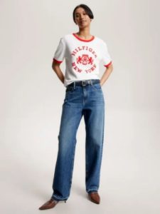 Tommy Hilfiger-T-Shirt-με Λογότυπο-Ancient-White-3