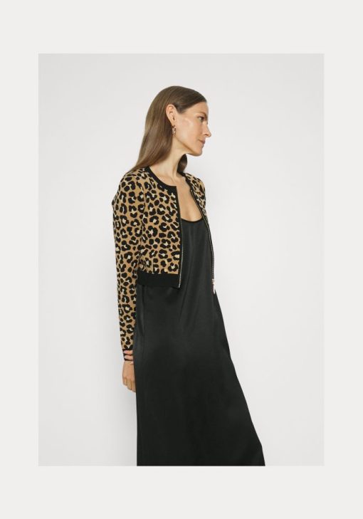 michaelkors-Ζακέτα- με φερμουάρ- Leopard- Jacquard- 4