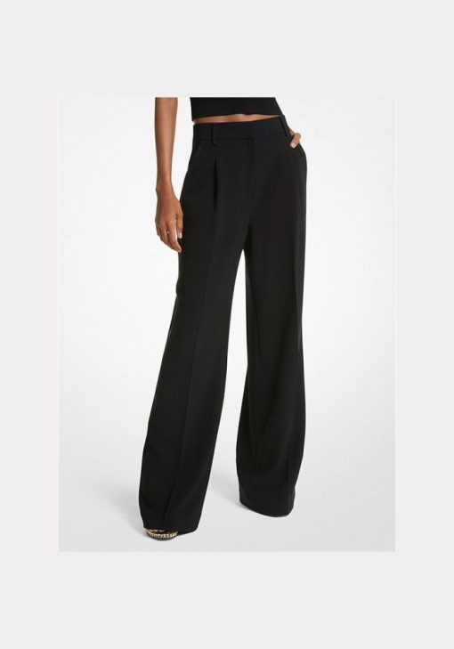 michelkors-Crepe- Wide-Leg -Pants-black-1