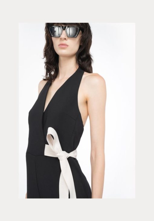 pinko-jumpsuit-black-ecru-2